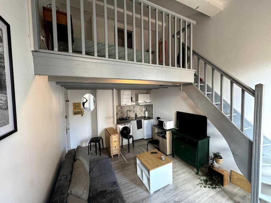 Appartement Centre Toulouse - Gare Matabiau - Grand Duplex Extérieur photo