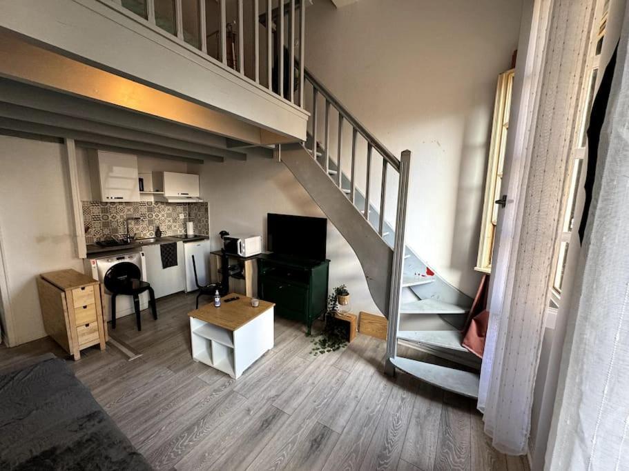 Appartement Centre Toulouse - Gare Matabiau - Grand Duplex Extérieur photo